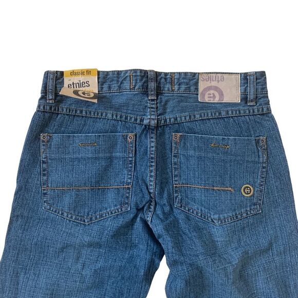 New Etnies Denim Jeans Size 28 - Picture 4 of 12
